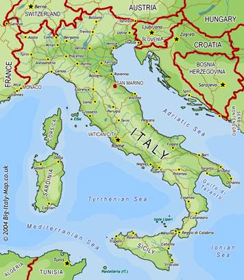 Resultado de imagem para mapa da peninsula italica roma antiga