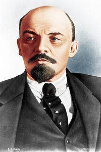 Ленин 1 & Президент большевистской партии и лидер Советского Союза  Владмир  Ильич Ульянов